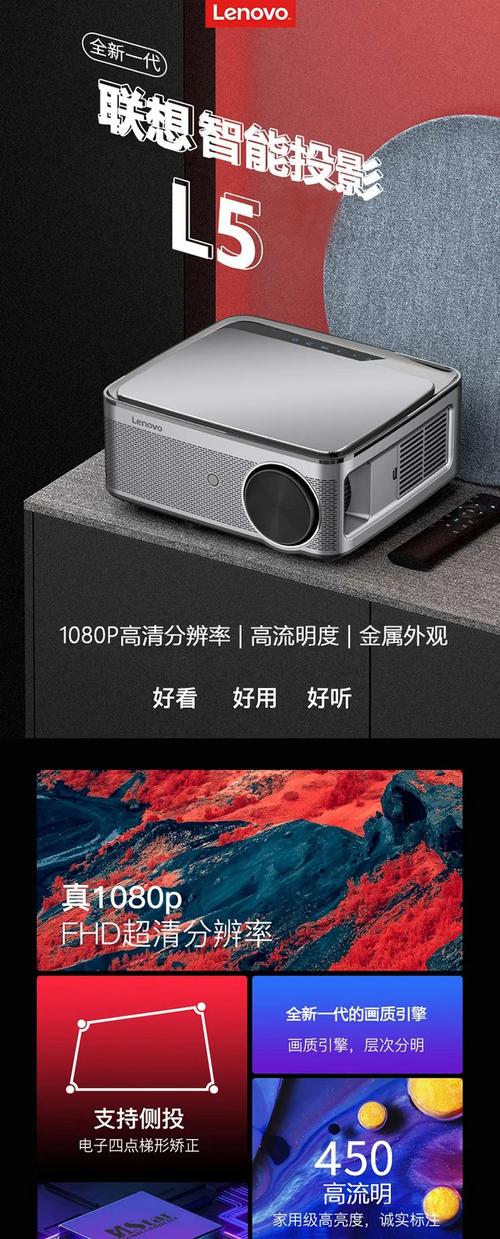 联想智能投影仪l5测评?联想投影仪l5参数?  第1张